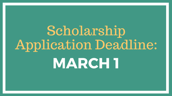Applying for a Scholarship? The Deadline is Almost Here!