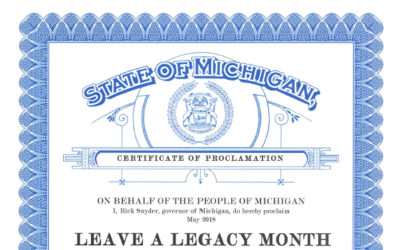 Leave a Legacy Month